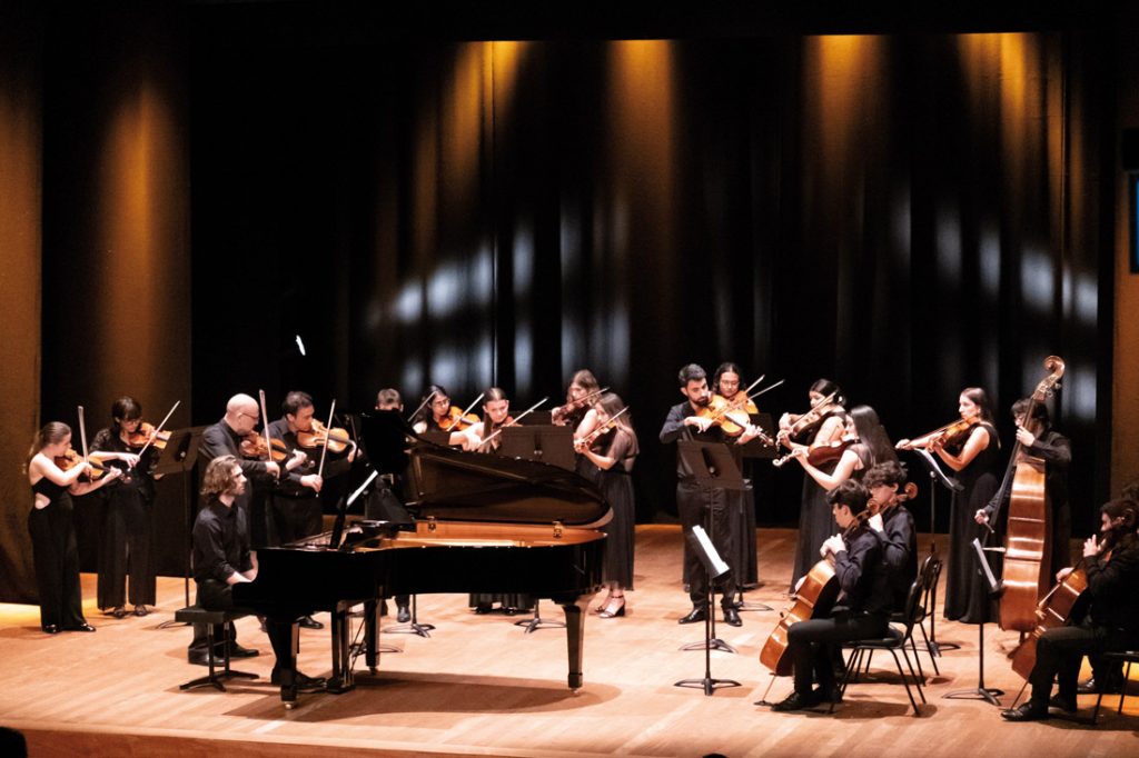 Palco de concerto da ESPROARTE